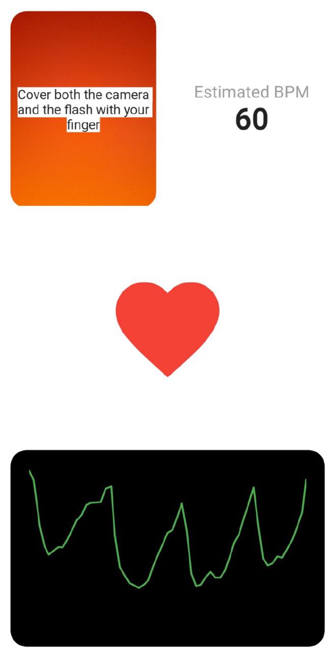 Screenshot of the application